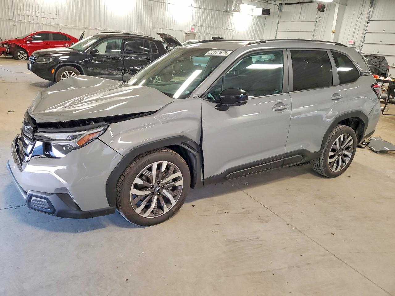 2026 Subaru Forester VIN 4S4SLDT68T3055480 COPART salvage auction — Front End, MN - CERT OF TITLE-SALVAGE, sold $6,800 on 2026-07-09 (photo 1)
