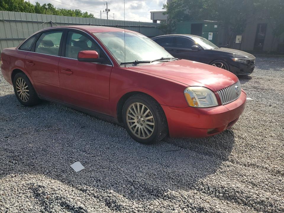 2006 Mercury Montego VIN 1MEFM42116G603212 COPART salvage auction — ENGINE BURN, Ms - Cert Of Title-Salvaged, sold $150 on 2026-07-08 (photo 4)