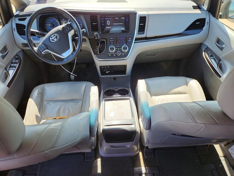 2016 Toyota Sienna VIN 5TDYK3DC4GS754433 COPART salvage auction — HAIL, Salvage Title, sold $850 on 2026-07-30 (photo 8)