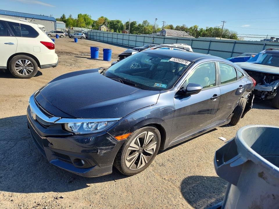 2018 Honda VIN JHMFC1F37JX021668 COPART salvage auction — REAR END, Pa - Certificate Of Salvage, sold $3,200 on 2026-07-31 (photo 1)