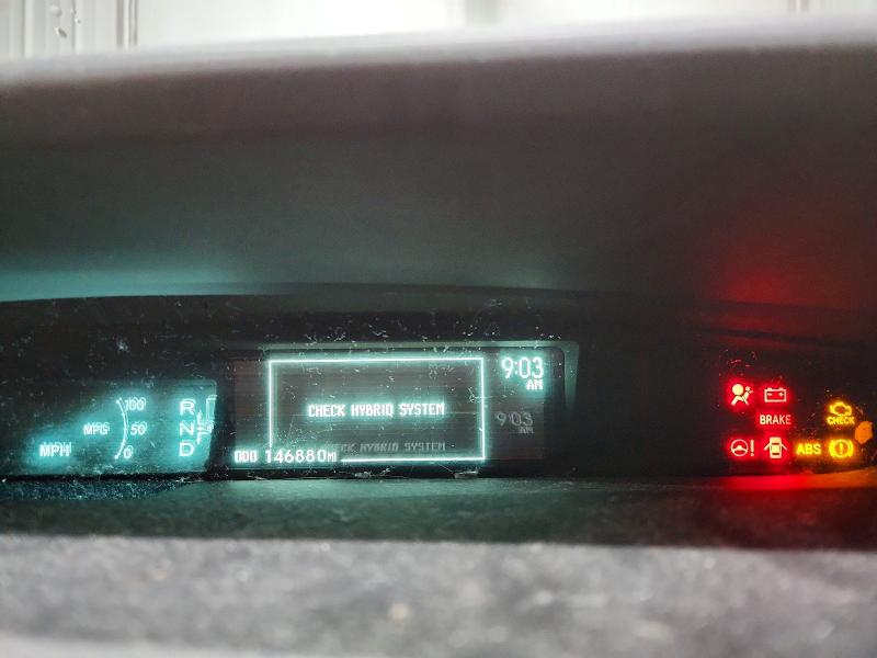 2010 Toyota Prius VIN JTDKN3DU1A0146417 COPART salvage auction — FRONT END, NH - CERT OF TITLE-SALVAGE (P), sold $100 on 2026-07-21 (photo 9)