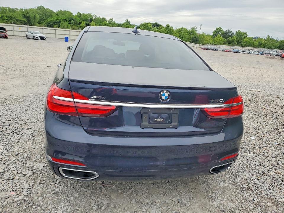 2016 BMW 7er VIN WBA7F2C59GG419558 COPART salvage auction — MINOR DENT/SCRATCHES, Ga - Certificate Of Title (P), sold $8,500 on 2026-07-28 (photo 6)