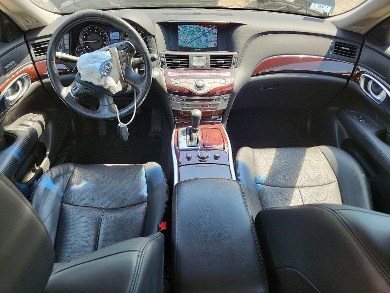 2019 Infiniti Q70 VIN JN1BY1AR0KM585326 COPART salvage auction — FRONT END, Ma - Cert Of Title-Salvage, sold $5,700 on 2026-07-07 (photo 8)