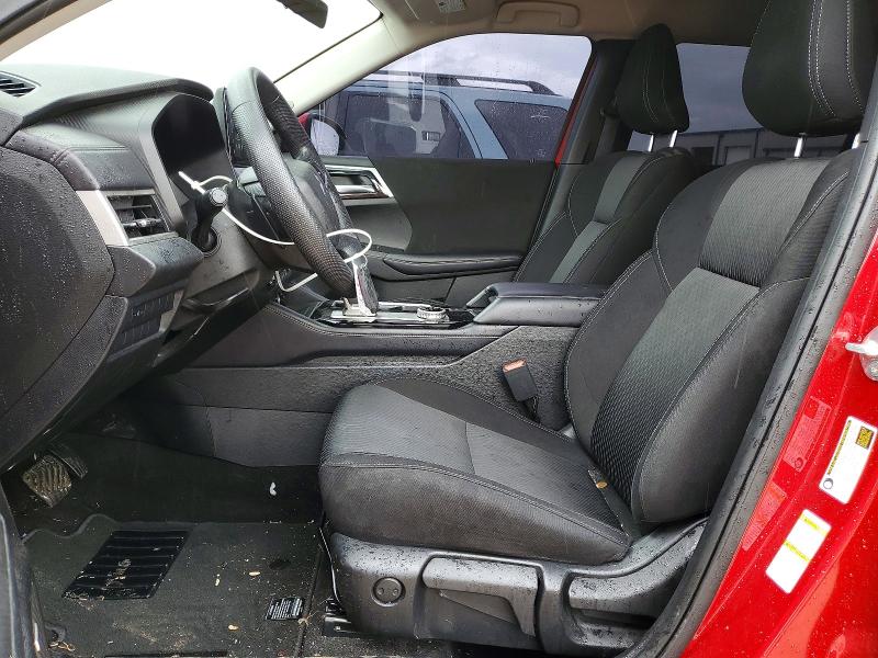 2025 Mitsubishi Outlander VIN JA4J3UA80SZ053393 COPART salvage auction — FRONT END, Tx - Salvage Vehicle Title, sold $9,700 on 2026-07-09 (photo 7)