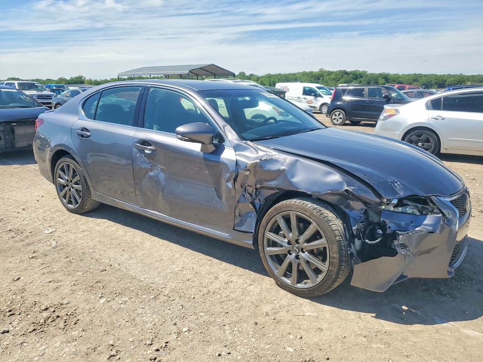 2015 Lexus Gs VIN JTHCE1BL5FA006812 COPART salvage auction — FRONT END, Ks - Cert Of Title-Salvage, sold $275 on 2026-07-21 (photo 4)