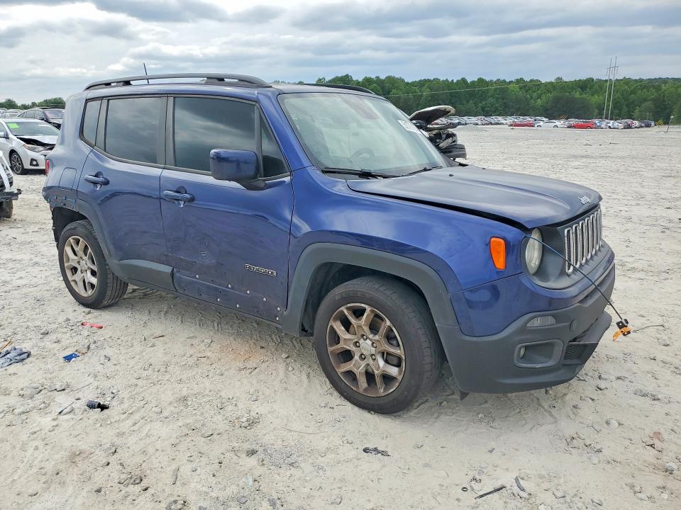 2018 Jeep Renegade VIN ZACCJABB2JPJ35827 COPART salvage auction — REAR END, Ga - Cert Of Title-Salvage, sold $1,550 on 2026-07-27 (photo 4)