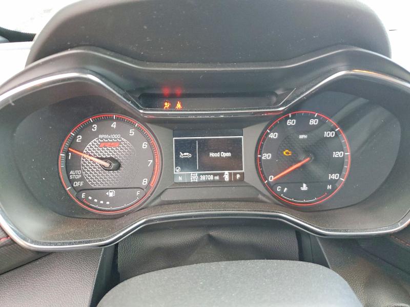 2023 Chevrolet Trailblazer VIN KL79MUSL3PB172495 COPART salvage auction — FRONT END, Ca - Salvage Certificate, sold $2,800 on 2026-07-24 (photo 9)