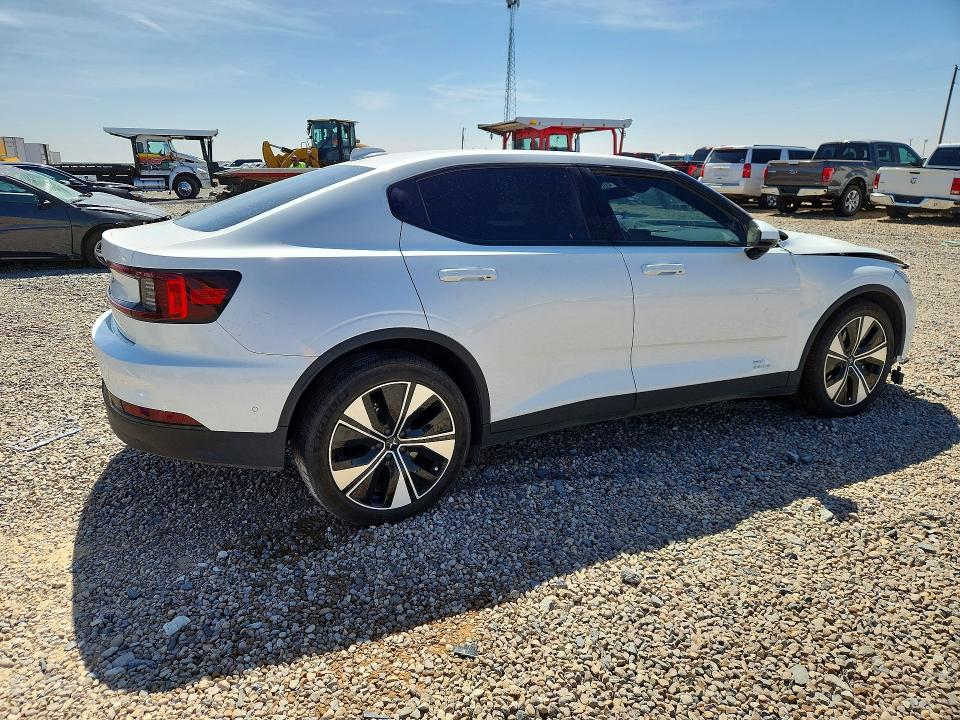 2024 Polestar 2 VIN YSMFE3KA3RL238766 COPART salvage auction — FRONT END, Tx - Salvage Vehicle Title, sold $9,000 on 2026-08-11 (photo 3)