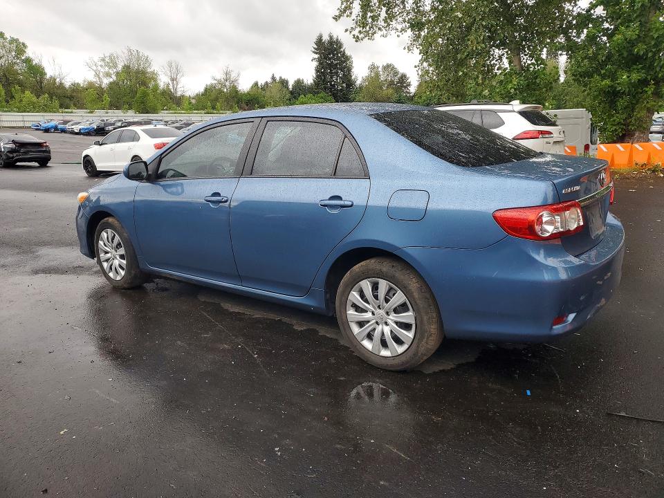 2012 Toyota Corolla VIN 5YFBU4EE2CP044214 COPART salvage auction — REAR END, Or - Salvage Title Certificate, sold $1,600 on 2026-07-27 (photo 2)