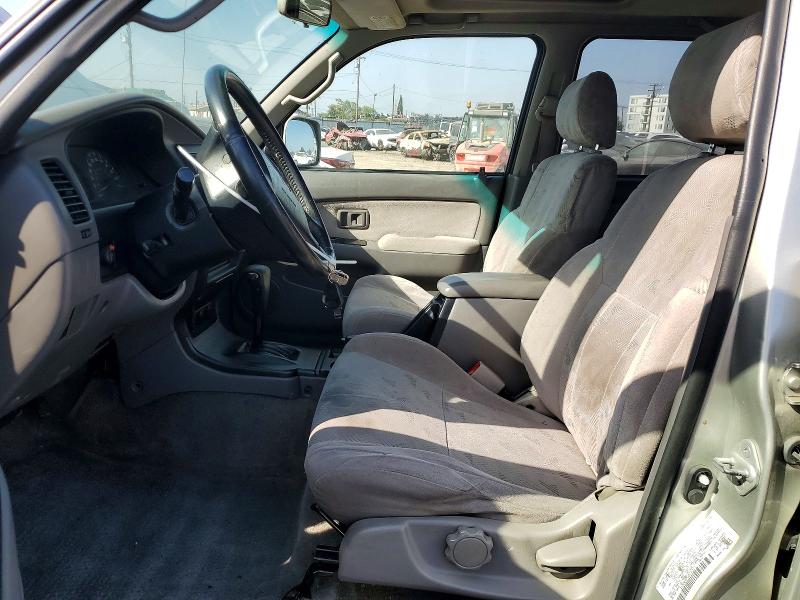 2002 Toyota 4runner VIN JT3GN86R520232573 COPART salvage auction — FRONT END, Ca - Salvage Certificate, sold $2,050 on 2026-07-06 (photo 7)