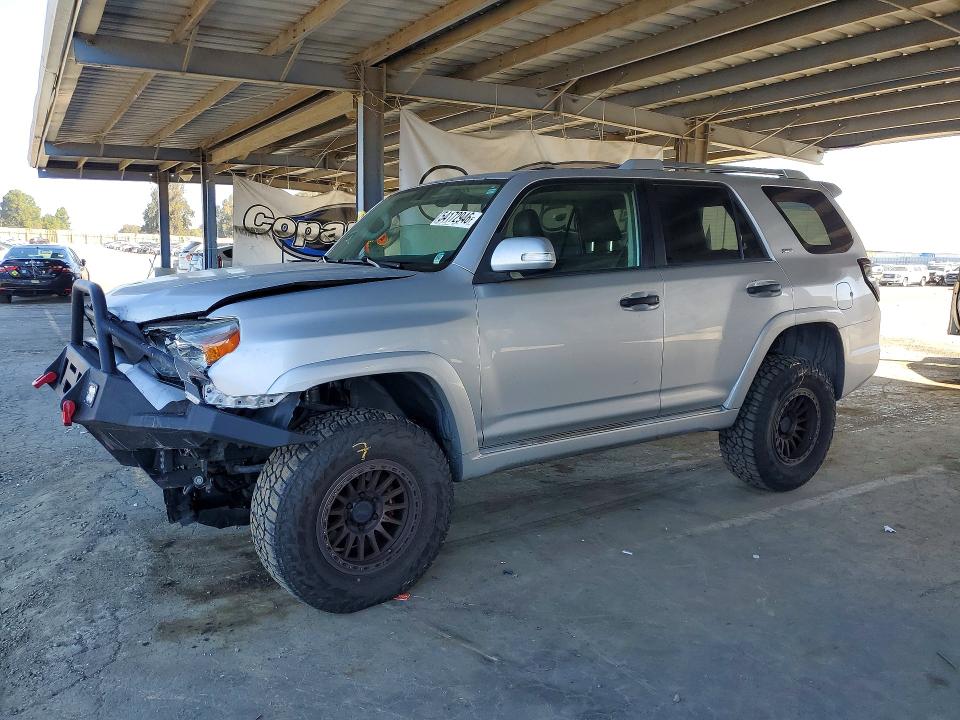 2011 Toyota 4runner VIN JTEBU5JR0B5035405 COPART salvage auction — FRONT END, Ca - Salvage Certificate, sold $5,800 on 2026-07-09 (photo 1)