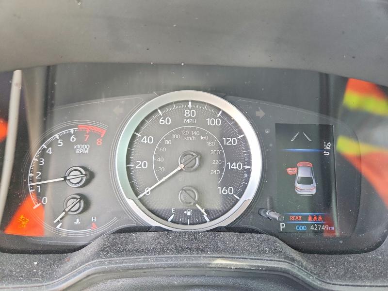 2022 Toyota Corolla VIN 5YFEPMAE7NP333926 COPART salvage auction — FRONT END, Tx - Certificate Of Title, sold $5,800 on 2026-07-02 (photo 9)