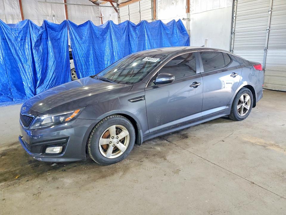 2015 Kia Optima VIN KNAGM4A72F5626308 COPART salvage auction — FRONT END, KY - CERTIFICATE OF TITLE, sold $275 on 2026-07-09 (photo 1)