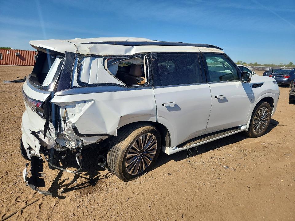 2026 Infiniti Qx80 VIN JN8AZ3BE9T9720521 COPART salvage auction — SIDE, Il - Salvage Certificate, sold $12,800 on 2026-07-21 (photo 3)