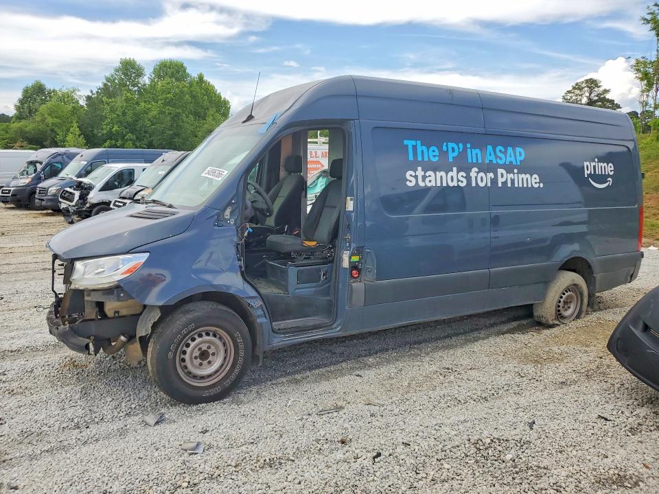 2019 Mercedes-benz Sprinter 2500 VIN WD4PF1CDXKP138937 COPART salvage auction — ALL OVER, Ga - Certificate Of Title, sold $5,800 on 2026-07-29 (photo 1)