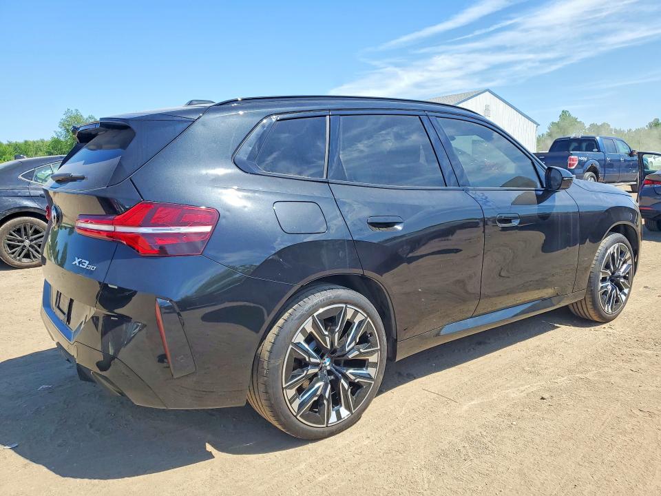 2025 BMW X3 VIN 5UX53GP01S9127994 COPART salvage auction — HAIL, OH - CERT OF TITLE-SALVAGE, sold $32,000 on 2026-07-02 (photo 3)