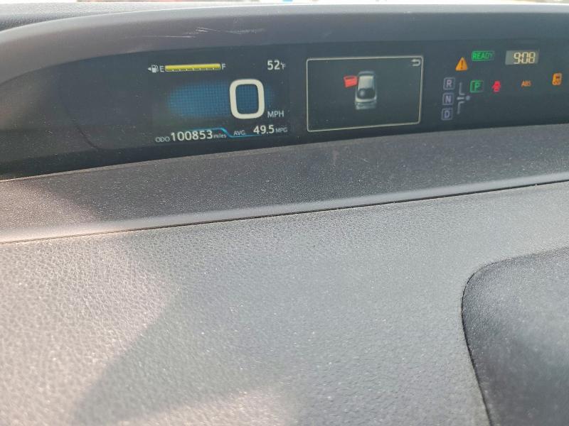2017 Toyota Prius VIN JTDKBRFU2H3030466 COPART salvage auction — FRONT END, MI - CERT OF TITLE-SALVAGE VEHICLE, sold $3,350 on 2026-07-07 (photo 9)