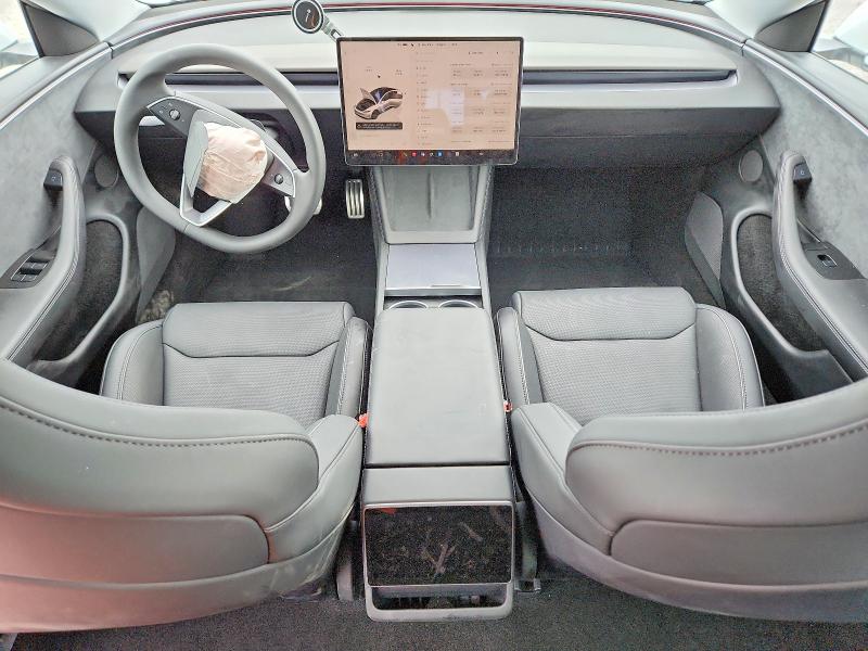 2026 Tesla Model 3 VIN 5YJ3E1ET8TF161628 COPART salvage auction — FRONT END, Va - Cert Of Title - Salvage, sold $22,700 on 2026-07-08 (photo 8)