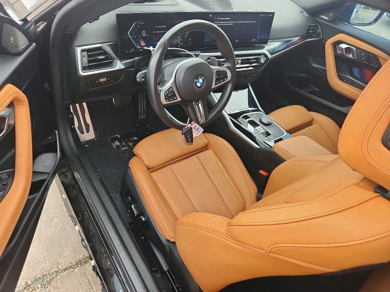 2024 BMW M2 VIN 3MW53CM05R8E12228 COPART salvage auction — FRONT END, Tx - Salvage Vehicle Title, sold $17,200 on 2026-08-17 (photo 8)