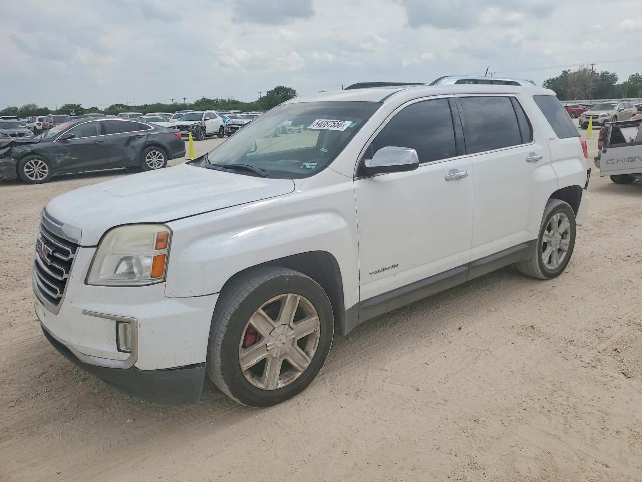 2017 GMC Terrain VIN 2GKALPEK1H6335631 COPART salvage auction — Rear End, TX - SALVAGE VEHICLE TITLE, sold $1,700 on 2026-07-09 (photo 1)