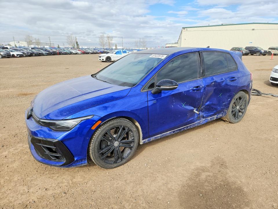 2025 Volkswagen Golf VIN WVWKB7CD1SW233993 COPART salvage auction — SIDE, Ab - Bos - Salvage, sold $14,200 on 2026-07-21 (photo 1)
