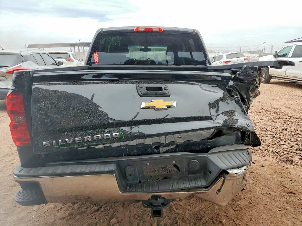 2018 Chevrolet Silverado 1500 VIN 3GCPCREC1JG283664 COPART salvage auction — REAR END, AZ - CERT OF TITLE - SALVAGE, sold $4,850 on 2026-07-09 (photo 6)