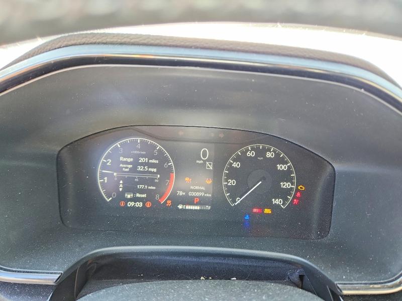 2024 Honda Cr-v VIN 7FARS4H72RE019551 COPART salvage auction — FRONT END, Il - Salvage Certificate, sold $375 on 2026-07-28 (photo 9)