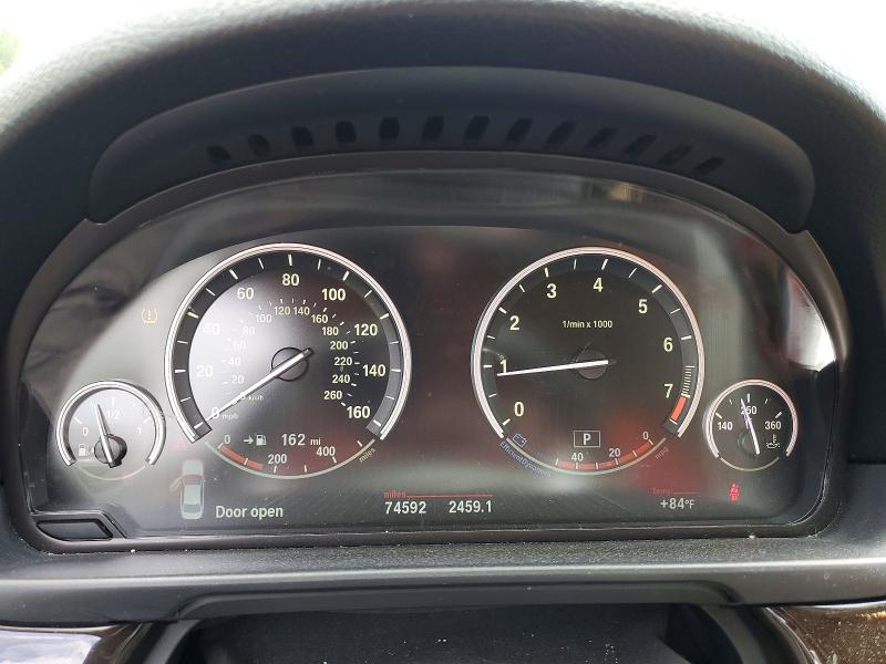 2016 BMW 5 series VIN WBA5A5C53GG348378 COPART salvage auction — REAR END, Nc - Salvage Certificate Of Title, sold $4,550 on 2026-07-09 (photo 9)