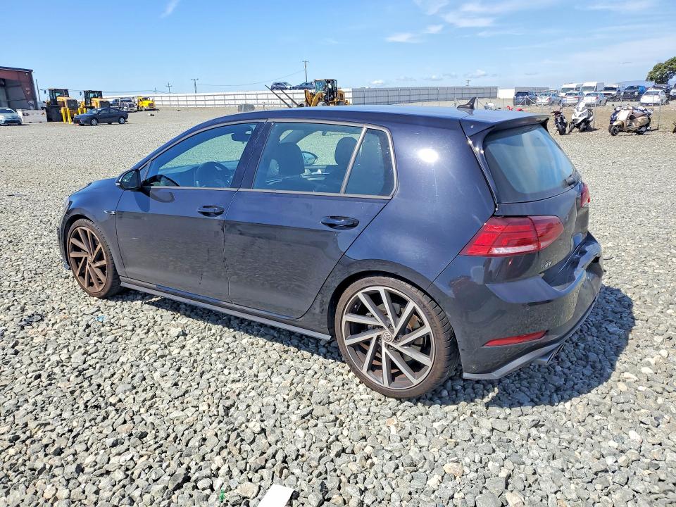 2019 Volkswagen Golf VIN WVWWA7AU5KW113590 COPART salvage auction — REAR END, Id - Salvage Certificate Of Title, sold $8,200 on 2026-08-13 (photo 2)