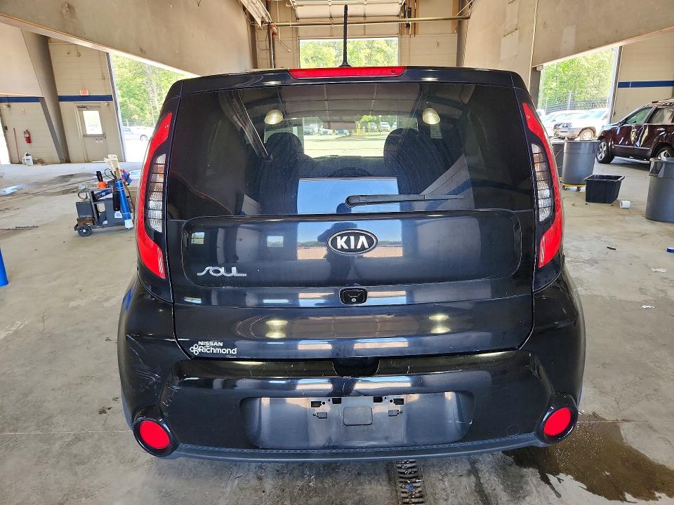 2014 Kia VIN KNDJX3A50E7093239 COPART salvage auction — FRONT END, Va - Cert Of Title - Salvage, sold $275 on 2026-07-24 (photo 6)