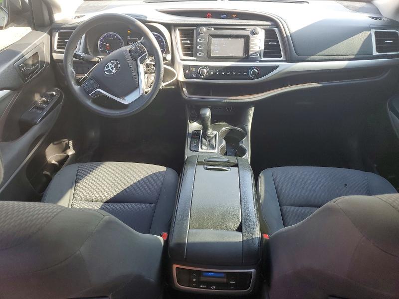 2019 Toyota Highlander VIN 5TDZARFH9KS043130 COPART salvage auction — MINOR DENT/SCRATCHES, Ok - Certificate Of Title (P), sold $11,200 on 2026-07-28 (photo 8)