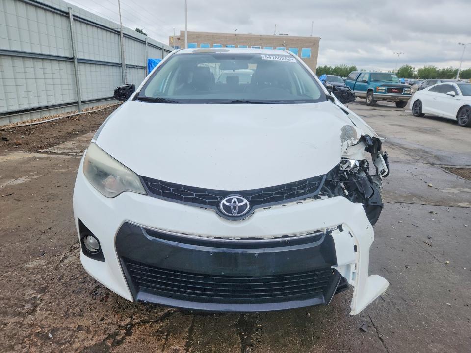 2015 Toyota Corolla VIN 5YFBURHE5FP333021 COPART salvage auction — FRONT END, Az - Cert Of Title - Salvage, sold $2,250 on 2026-07-27 (photo 5)