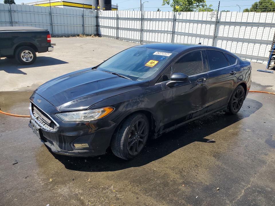 2019 Ford Fusion VIN 3FA6P0HD8KR179216 COPART salvage auction — SIDE, CA - CERTIFICATE OF TITLE, sold $400 on 2026-07-09 (photo 1)
