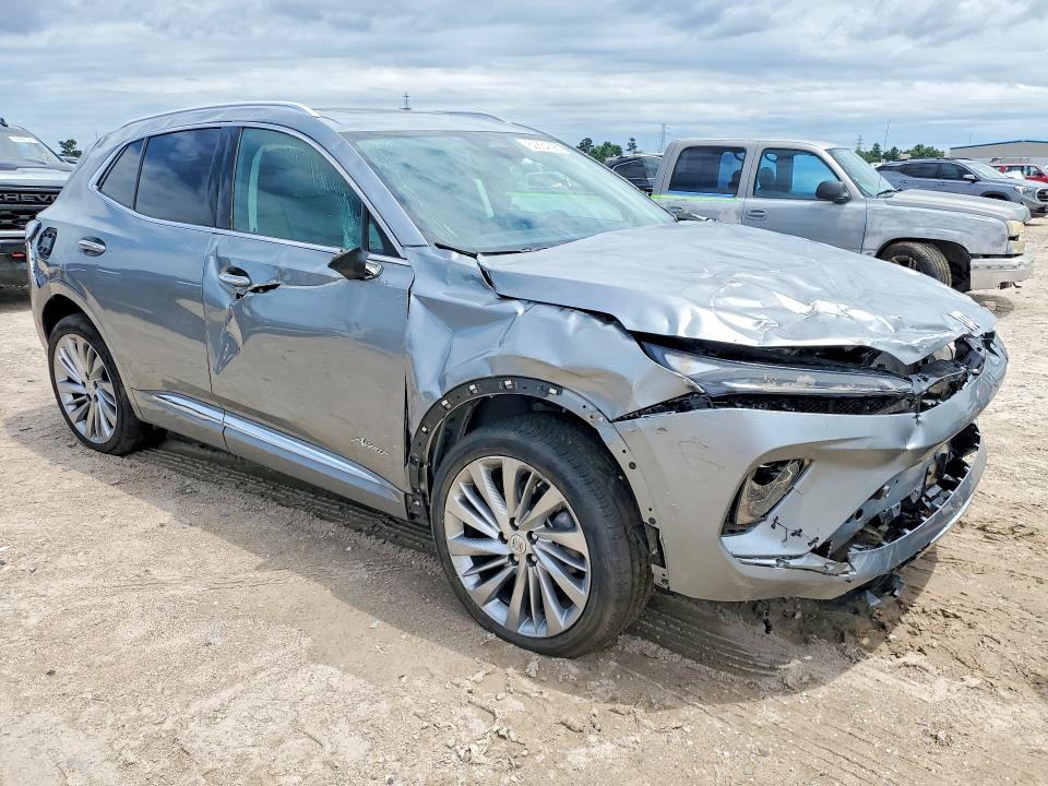2025 Buick Envision VIN LRBFZME45SD010827 COPART salvage auction — FRONT END, AL - CERT OF TITLE-SALVAGE TITLE, sold $4,050 on 2026-07-21 (photo 4)