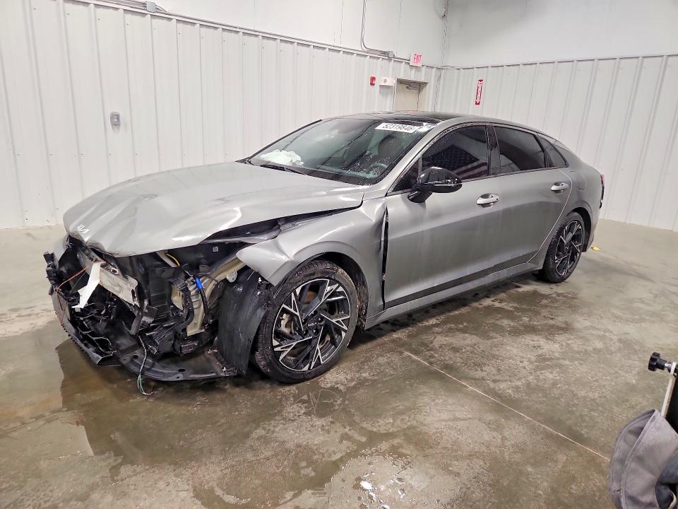 2025 Kia K5 VIN KNAG64J70S5270560 COPART salvage auction — FRONT END, Me - Cert Of Title-Salvage Collisio, sold $6,300 on 2026-07-06 (photo 1)
