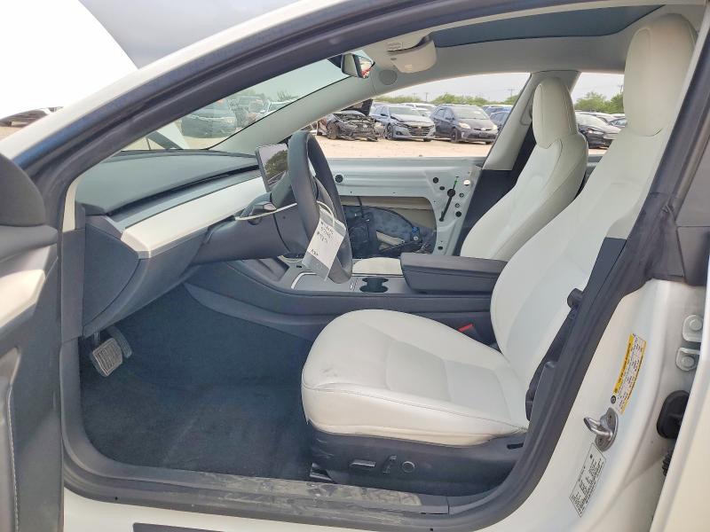 2023 Tesla VIN 5YJ3E1EA2PF571457 COPART salvage auction — STRIPPED, Tx - Salvage Vehicle Title, sold $10 on 2026-07-30 (photo 7)
