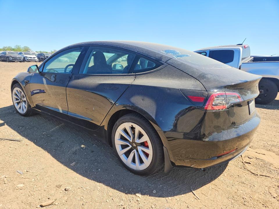 2023 Tesla Model 3 VIN 5YJ3E1EB2PF673544 COPART salvage auction — HAIL, Il - Salvage Certificate, sold $11,700 on 2026-07-14 (photo 2)