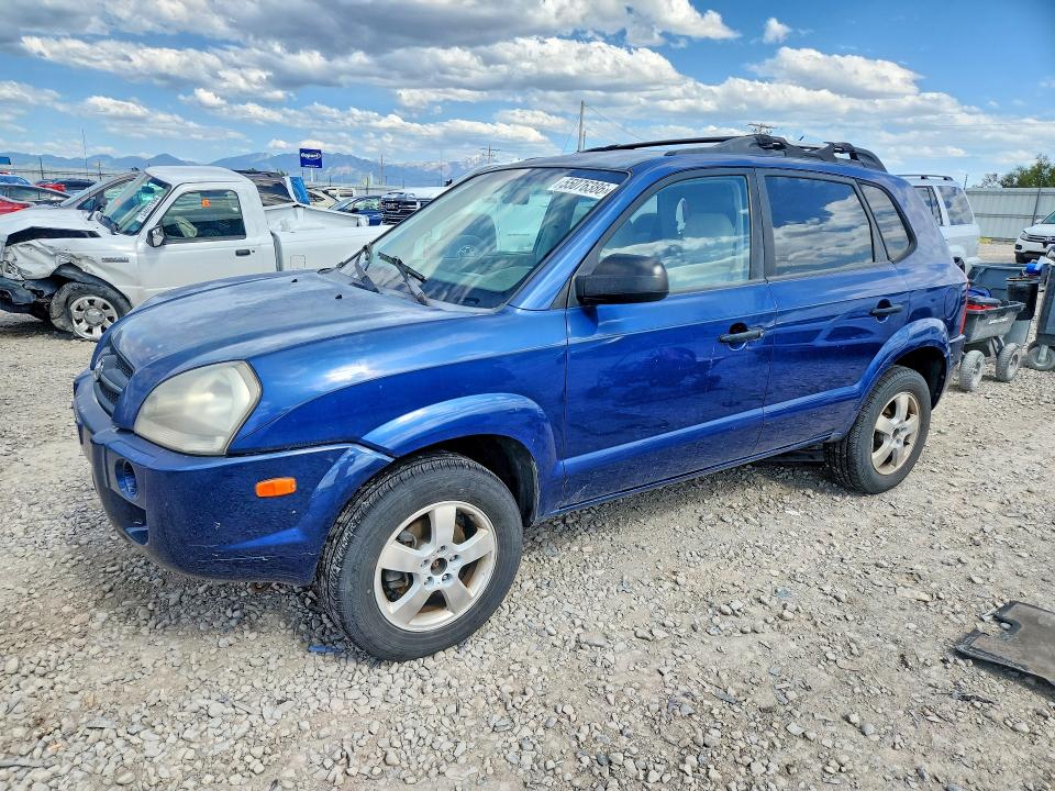 2006 Hyundai Tucson VIN KM8JM12B76U338604 COPART salvage auction — MECHANICAL, Az - Certificate Of Title, sold $325 on 2026-07-14 (photo 1)