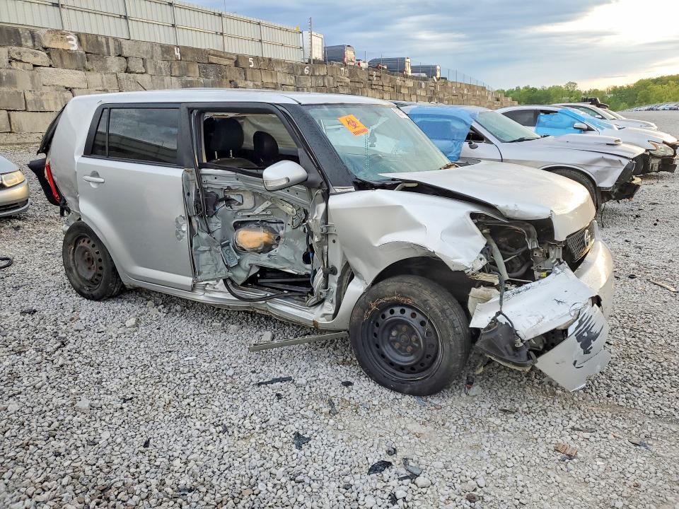 2008 Toyota Scion VIN JTLKE50EX81003629 COPART salvage auction — ALL OVER, OH - CERT OF TITLE-SALVAGE, sold $300 on 2026-07-31 (photo 4)