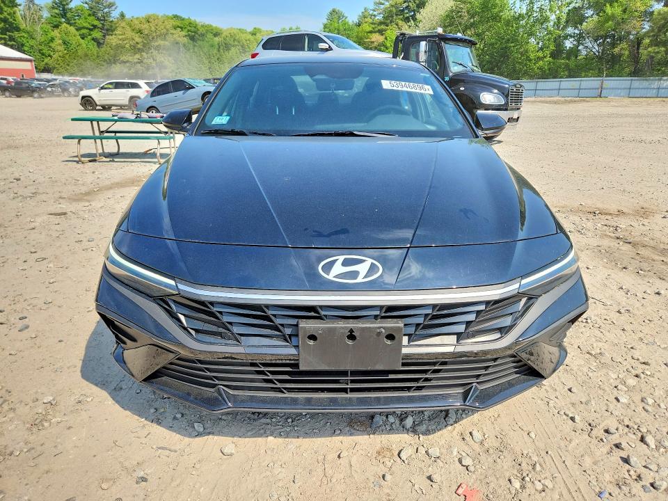 2025 Hyundai Elantra VIN KMHLM4DG6SU054314 COPART salvage auction — REAR END, Salvage Title, sold $6,500 on 2026-07-20 (photo 5)