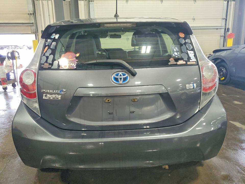 2013 Toyota Prius VIN JTDKDTB31D1036706 COPART salvage auction — FRONT END, Mn - Cert Of Title-Prior Salvage, sold $275 on 2026-07-28 (photo 6)