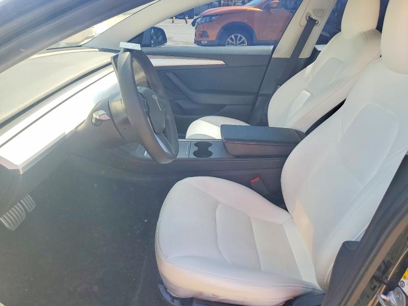 2022 Tesla Model 3 VIN 5YJ3E1EC6NF262413 COPART salvage auction — SIDE, Sc - Cert Of Title-Salvage, sold $12,600 on 2026-07-13 (photo 7)