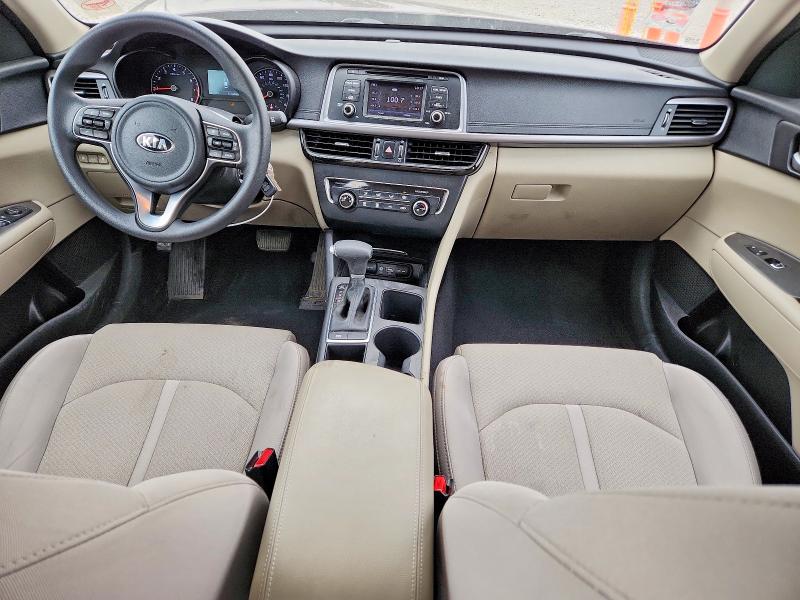2017 Kia Optima VIN 5XXGT4L3XHG156687 COPART salvage auction — FRONT END, Il - Salvage Certificate, sold $1,350 on 2026-07-06 (photo 8)