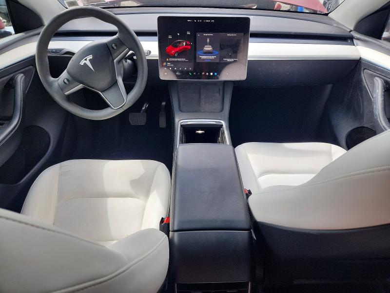 2024 Tesla Model y VIN 7SAYGDEDXRF046387 COPART salvage auction — FRONT END, Nj - Cert Of Title-Salvage, sold $8,400 on 2026-07-13 (photo 8)