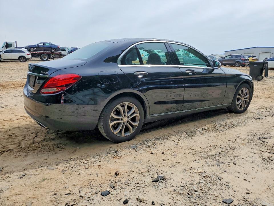 2017 Mercedes-benz C-klasse VIN 55SWF4KB6HU208815 COPART salvage auction — FRONT END, Ga - Cert Of Title-Salvage, sold $5,600 on 2026-07-10 (photo 3)
