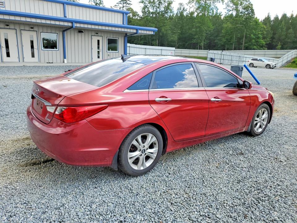 2012 Hyundai Sonata VIN 5NPEC4AC9CH373221 COPART salvage auction — SIDE, Sc - Cert Of Title-Salvage, sold $550 on 2026-07-16 (photo 3)