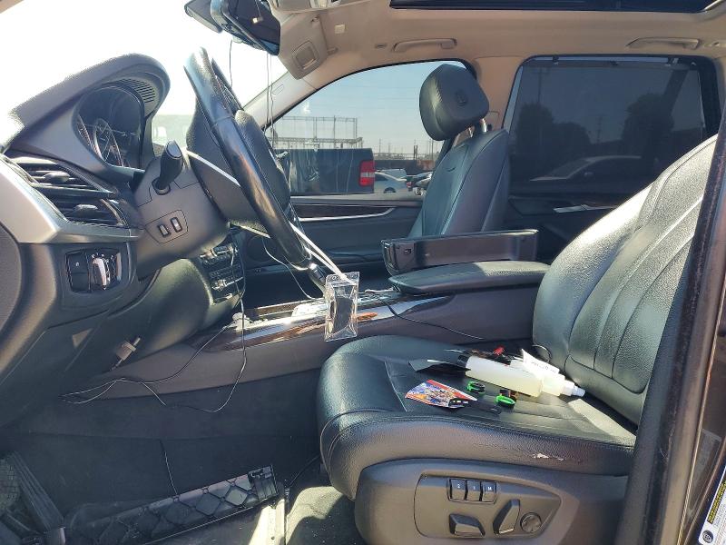2014 BMW X5 VIN 5UXKR0C52E0C26359 COPART salvage auction — FRONT END, Ca - Salvage Certificate, sold $3,900 on 2026-07-08 (photo 7)