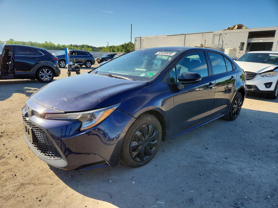 2020 Toyota Corolla VIN 5YFEPRAE9LP045819 COPART salvage auction — FRONT END, VA - CERT OF TITLE - SALVAGE, sold $5,400 on 2026-07-15 (photo 1)