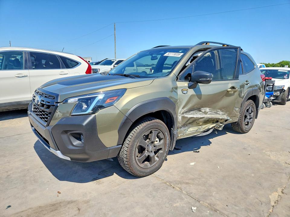 2025 Subaru VIN JF2SKAJCXSH400249 COPART salvage auction — SIDE, Tx - Salvage Vehicle Title, sold $250 on 2026-07-30 (photo 1)