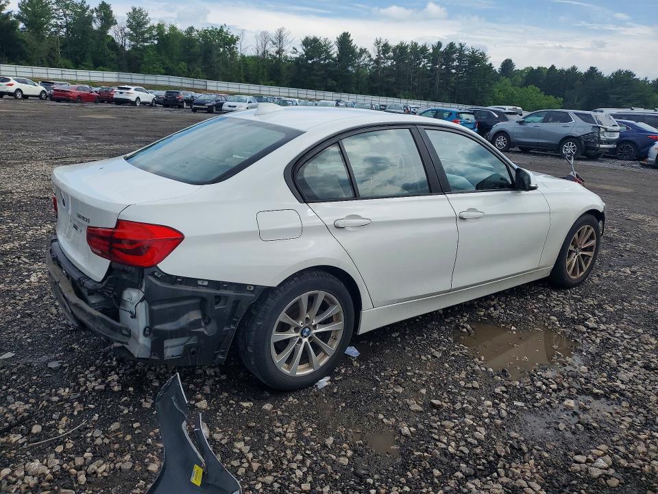 2018 BMW 3er VIN WBA8E5G55JNV02975 COPART salvage auction — FRONT END, Md - Cert Of Salvage > 75% Damage, sold $2,100 on 2026-08-03 (photo 3)